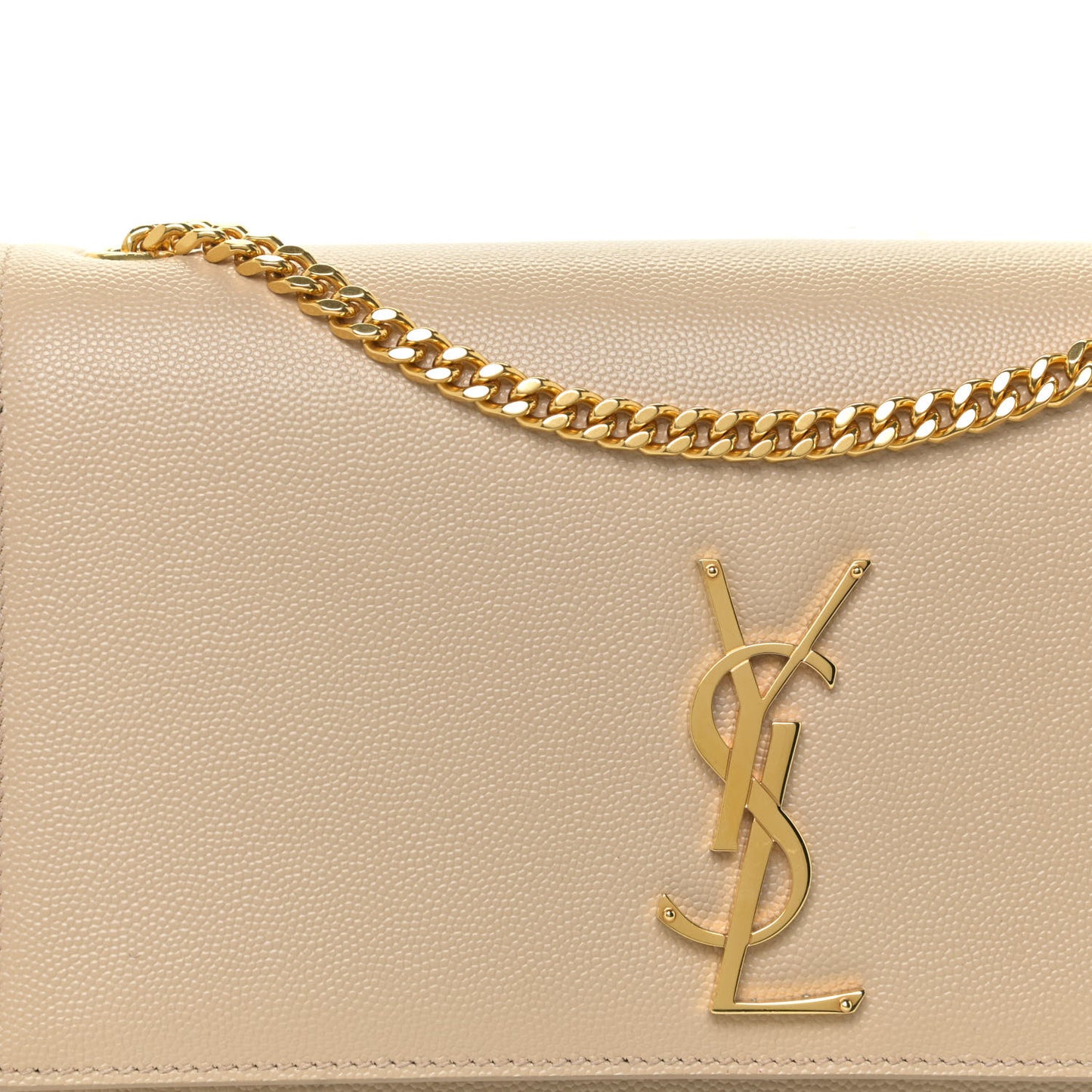 Grain De Poudre Medium Monogram Kate Satchel Nude Powder
