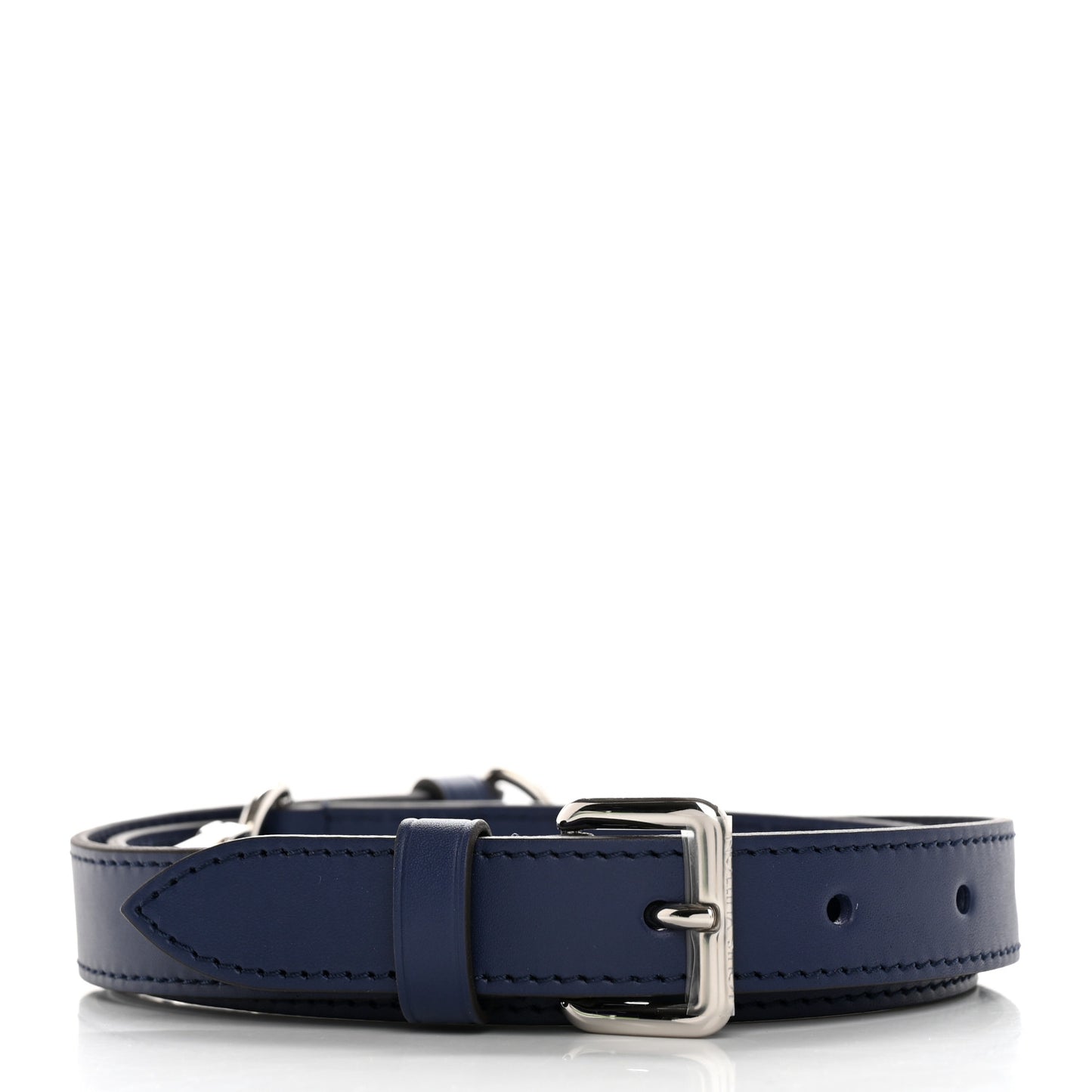Calfskin Adjustable Keepall Bandouliere Shoulder Strap Blue