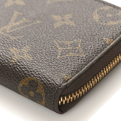 Louis Vuitton Monogram Clemence Wallet Fuchsia 8 of 8
