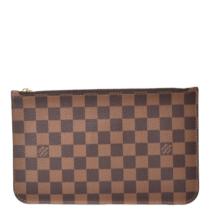 Louis Vuitton Damier Ebene Neverfull MM GM Pochette 1 of 8