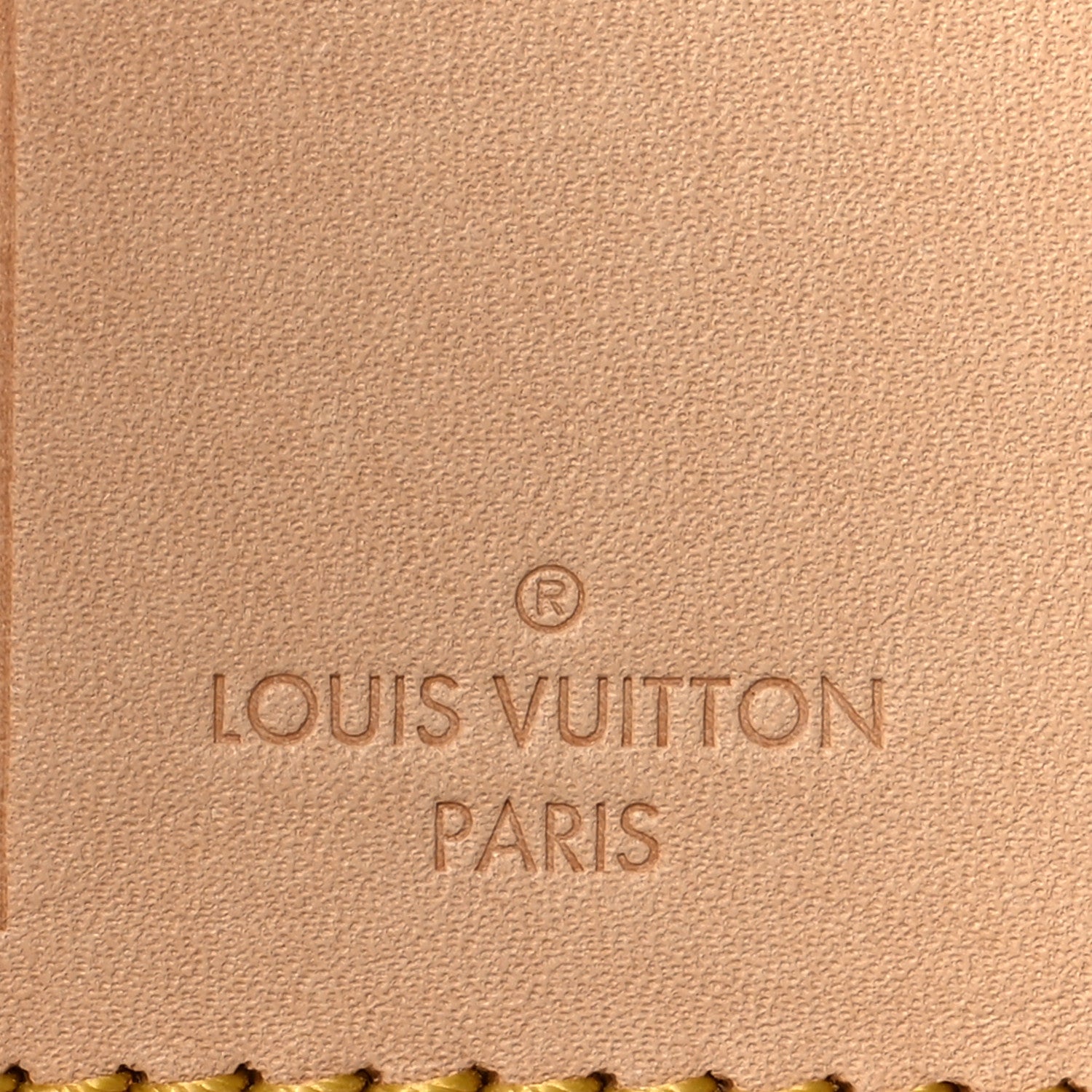 Louis Vuitton Vachetta Beverly Hills Luggage Tag 3 of 4