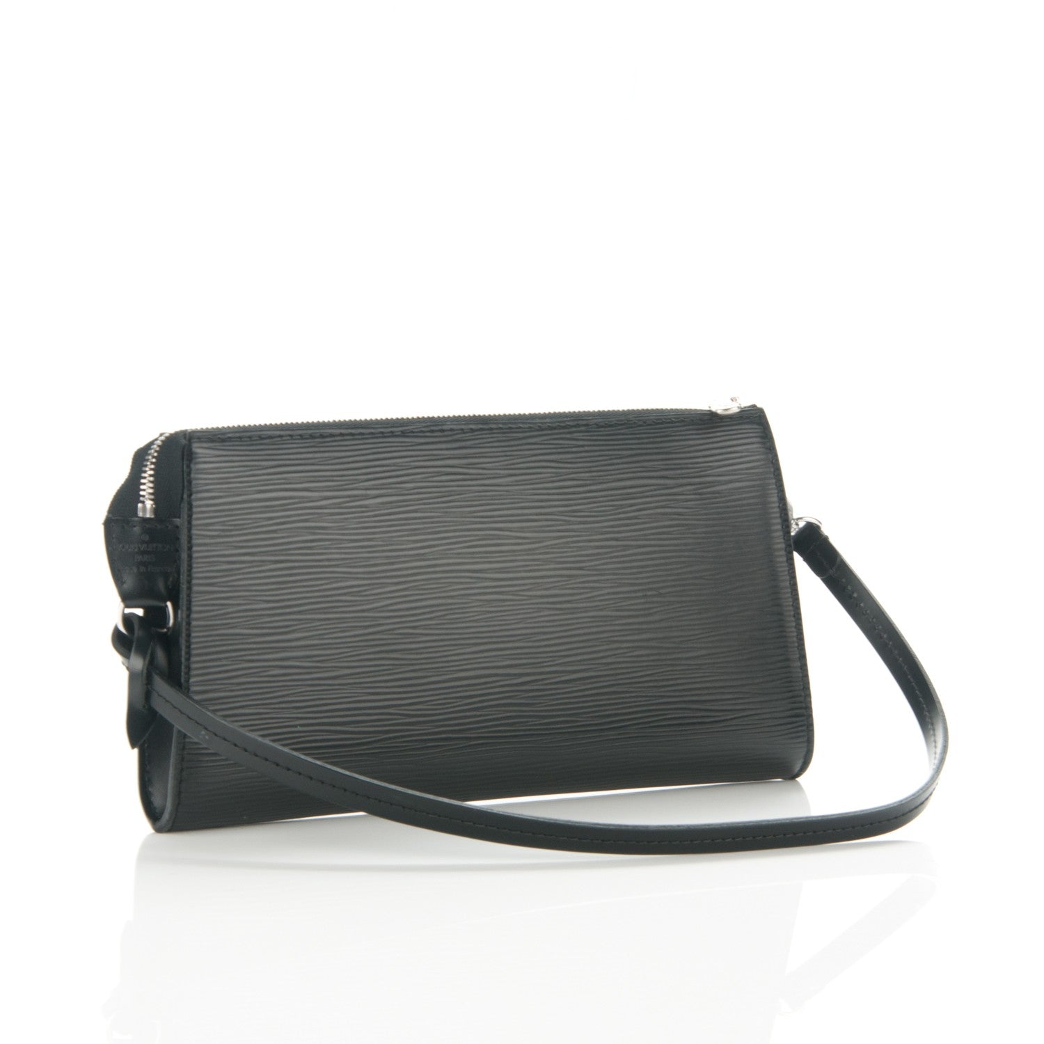 Louis Vuitton Epi Pochette Accessories 24 Black 3 of 7