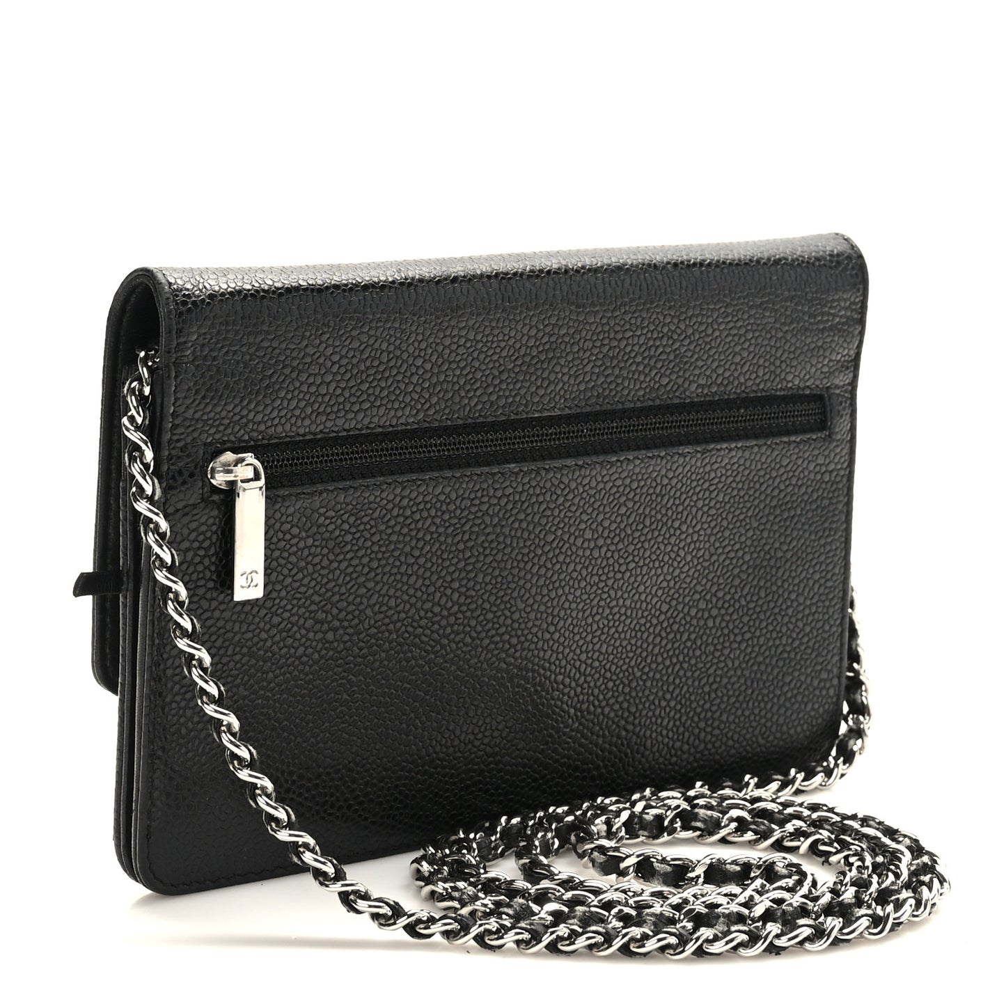 Caviar Timeless CC Wallet on Chain WOC Black