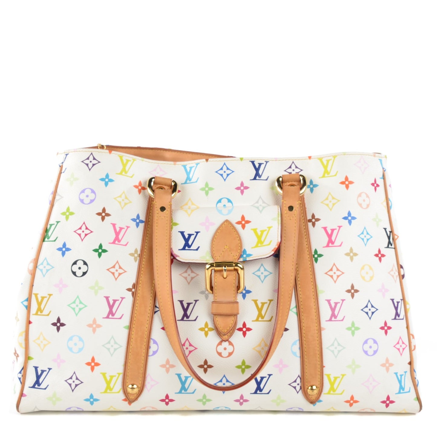 Monogram Multicolor Aurelia GM White