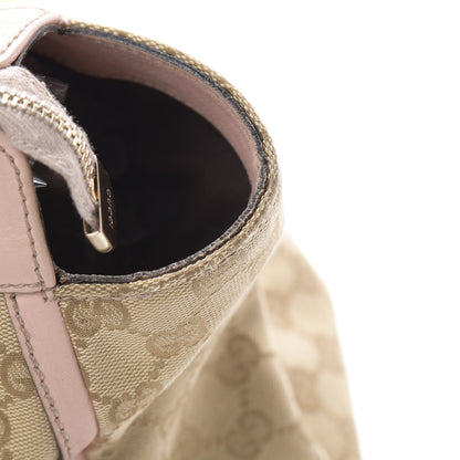 Gucci Monogram D Gold Ring Tote Pink 16 of 17