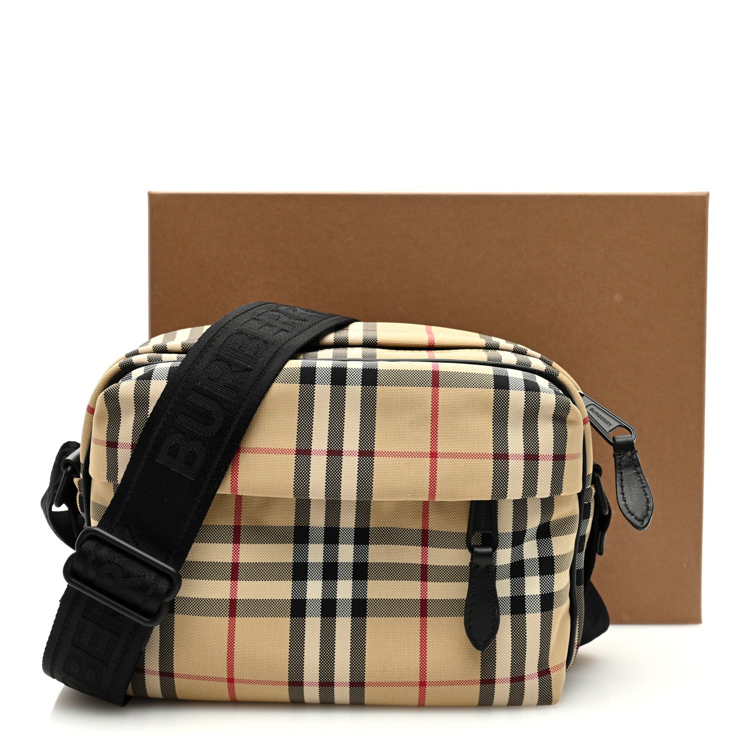 Burberry Vintage Check Paddy Crossbody Bag Archive Beige 10 of 10