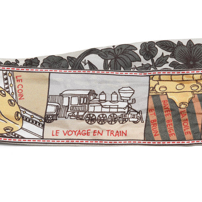 Louis Vuitton Silk Jeu De Louis BB Bandeau Kaki 4 of 4