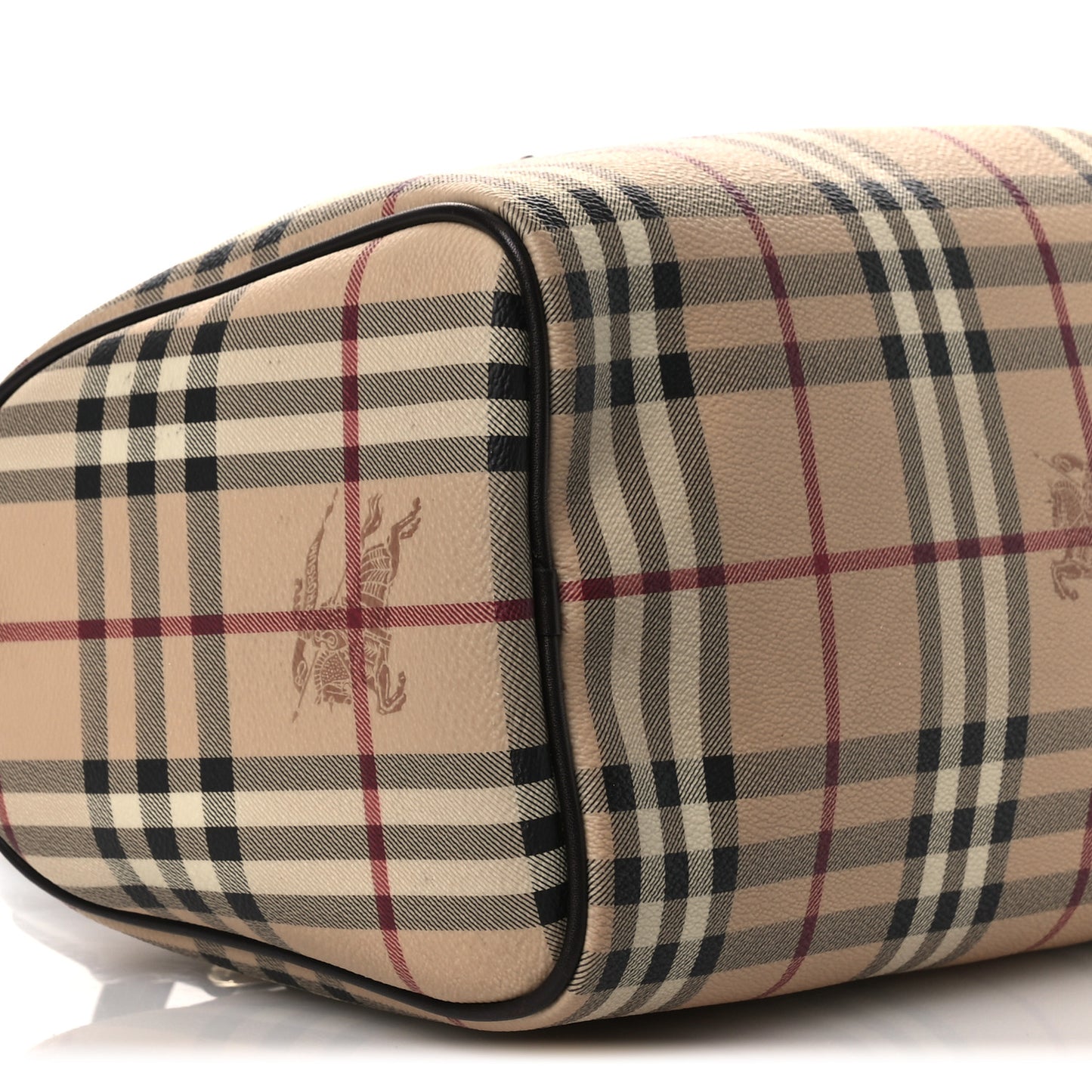 Haymarket Check Small Chester Bowling Bag Chocolate