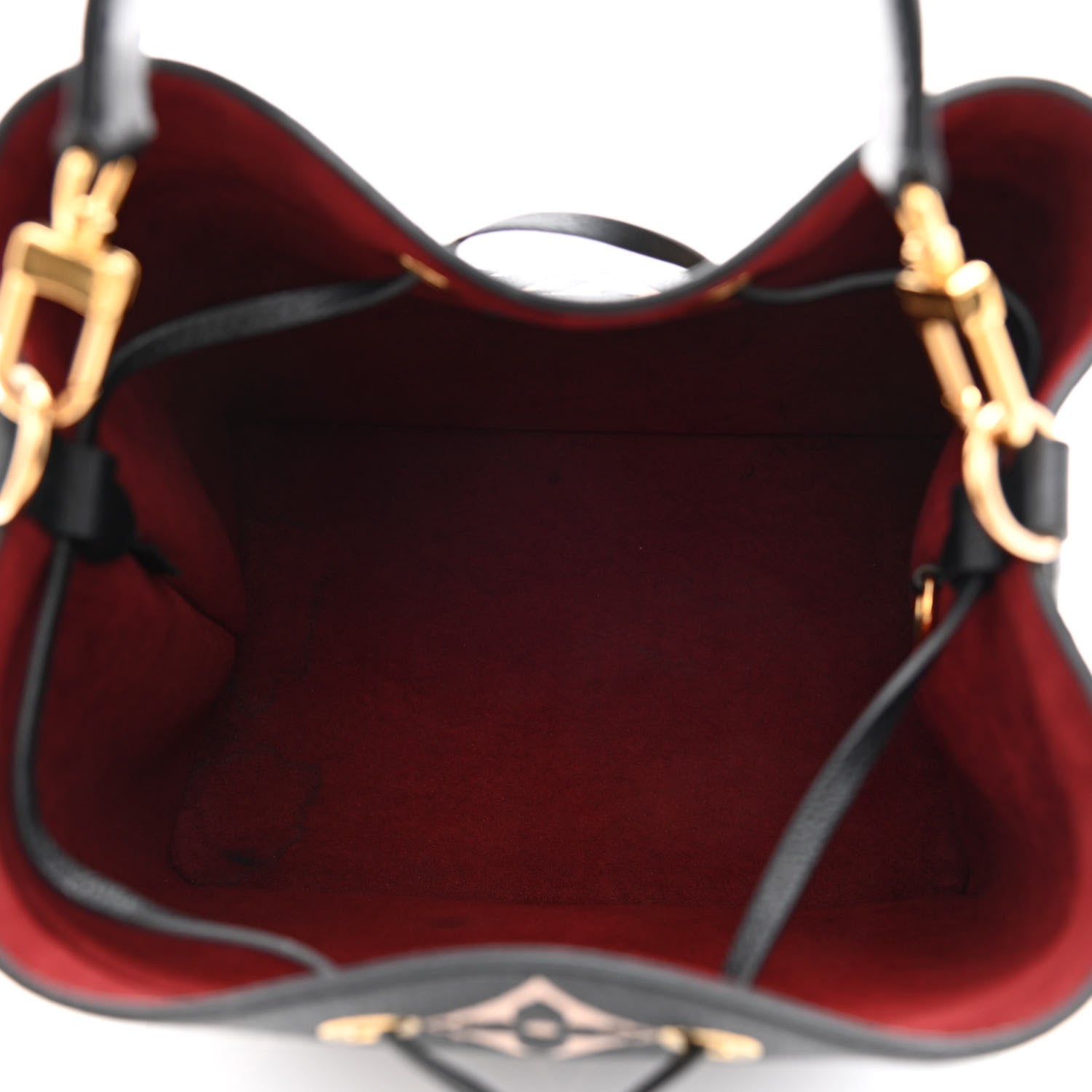 Louis Vuitton Empreinte Monogram Giant Neonoe MM Black Beige 6 of 13
