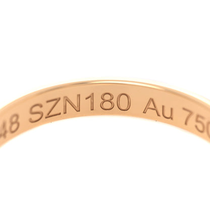 Cartier 18K Yellow Gold 2.5mm 1895 Wedding Band Ring 48 4.5 5 of 6