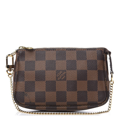 Louis Vuitton Damier Ebene Mini Pochette Accessories 1 of 8