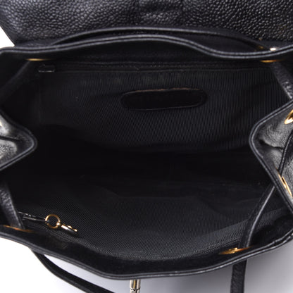 Chanel Caviar CC Backpack Black 4 of 4