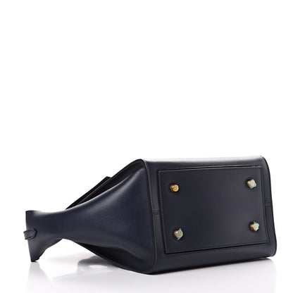 Celine Smooth Calfskin Small Tie Knot Tote Midnight 3 of 13