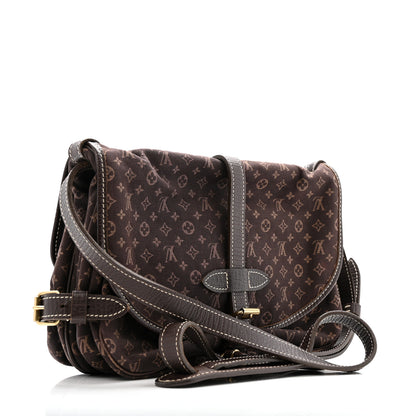 Louis Vuitton Monogram Idylle Saumur MM Fusain 3 of 16