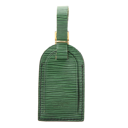 Louis Vuitton Epi Luggage Tag Green 1 of 4