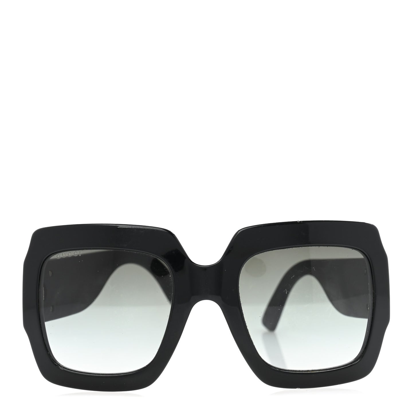 Square Frame Glitter GG0102S Sunglasses Black