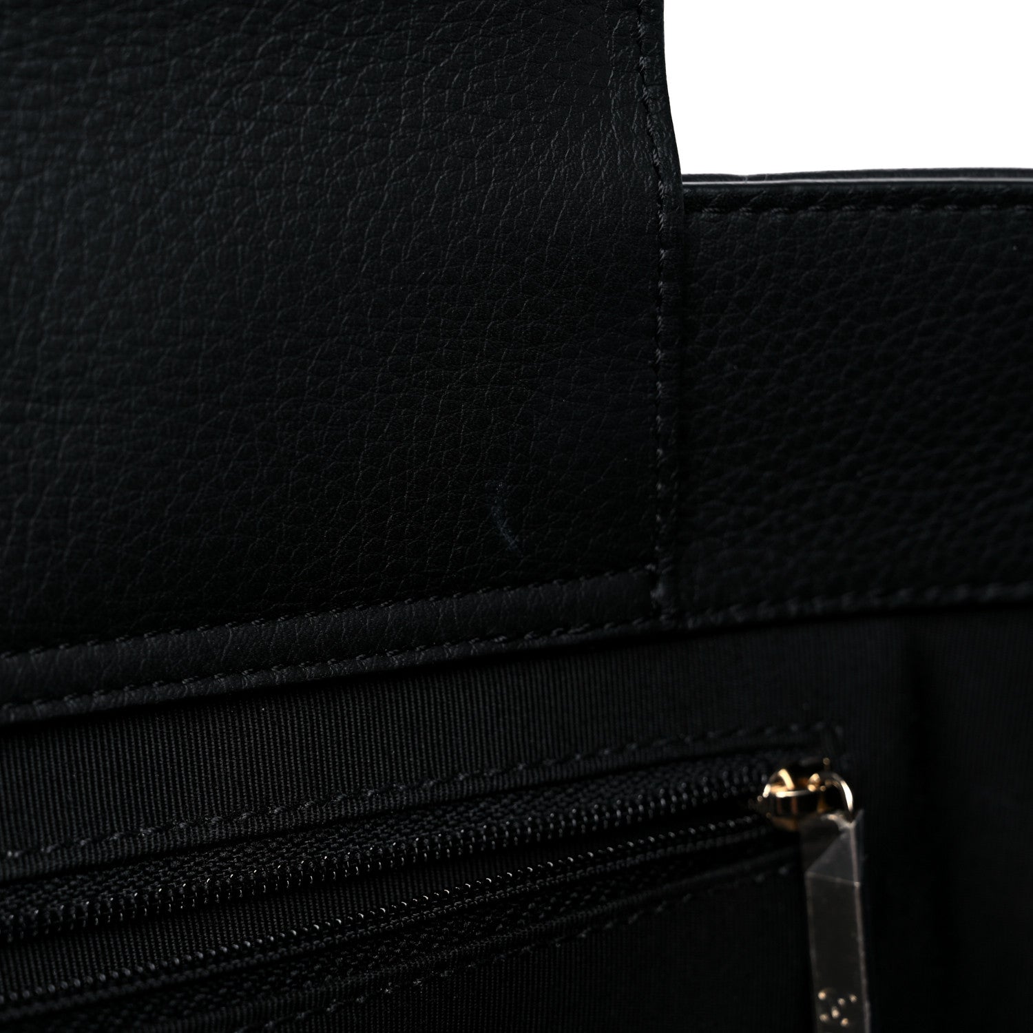 Chanel Bullskin Stitched Large Shopping Bag Black 12 of 13