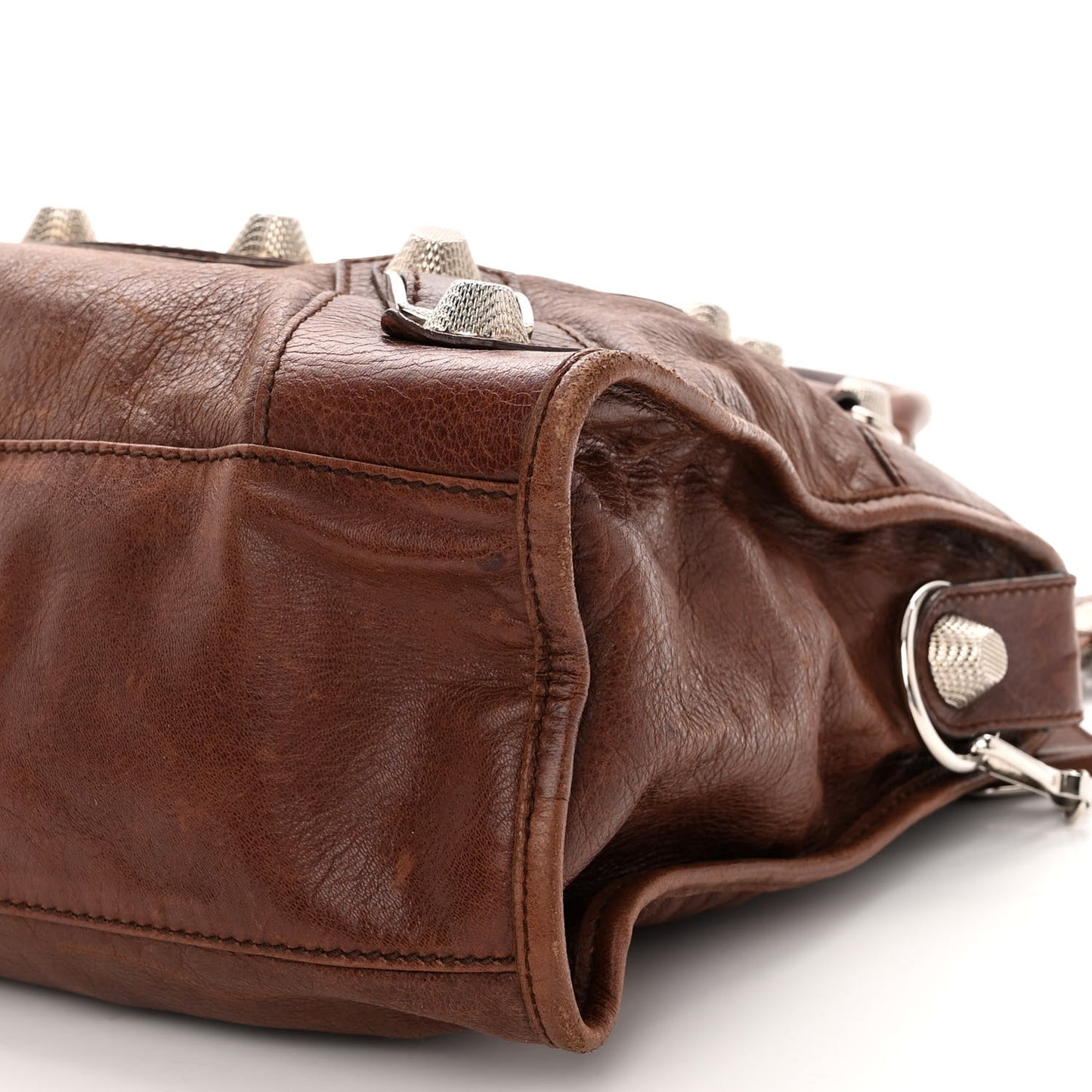 Agneau Giant 21 Silver Hardware City Chataigne