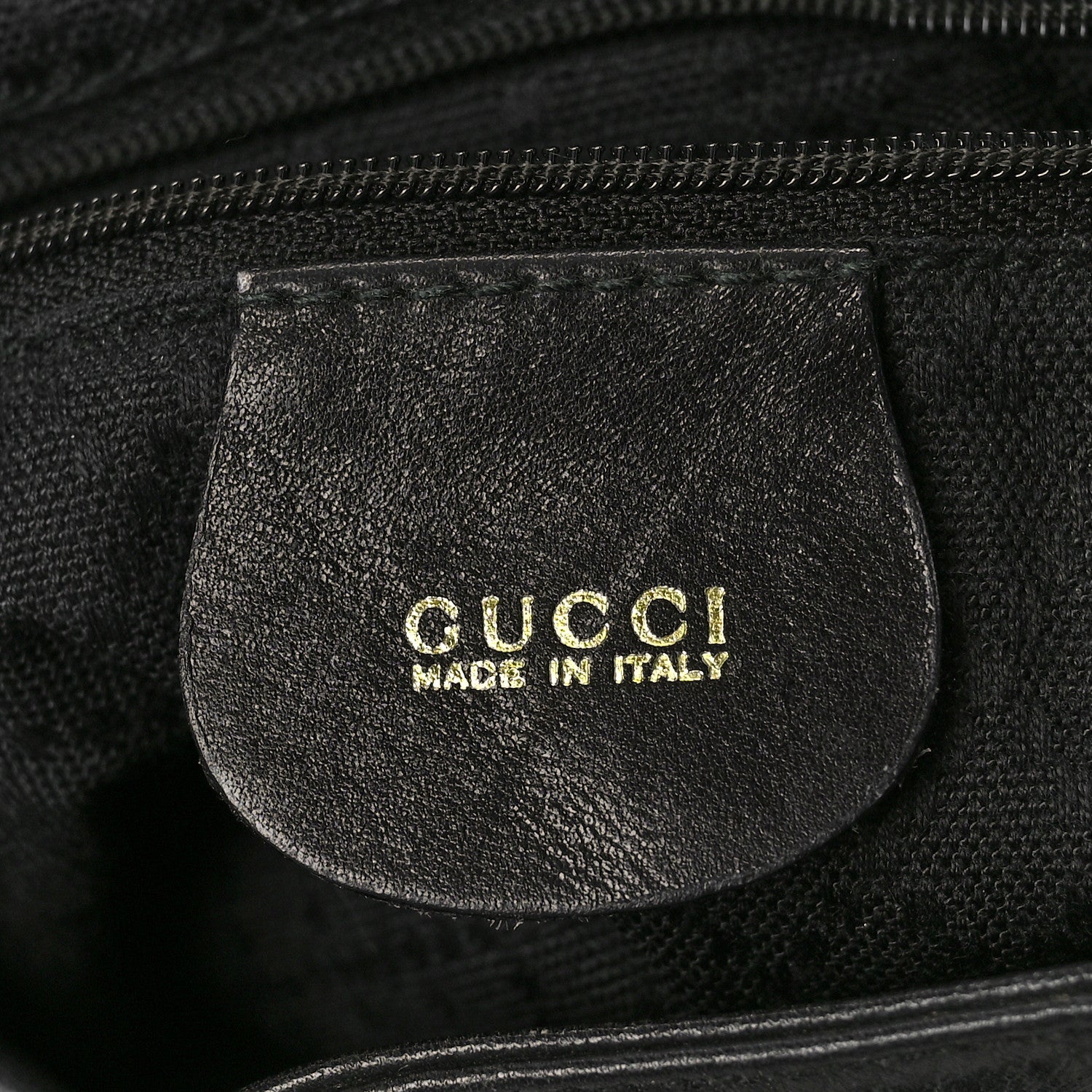 Gucci Calfskin Bamboo Backpack Black 6 of 15