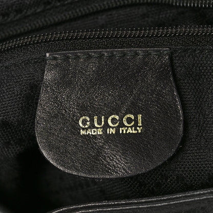 Gucci Calfskin Bamboo Backpack Black 6 of 15