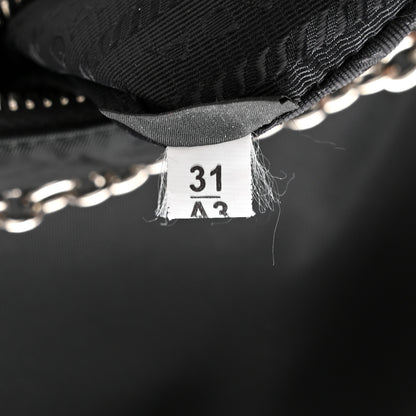 Prada Nylon Re-Edition 2005 Shoulder Bag Black Black 8 of 12