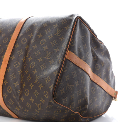 Louis Vuitton Monogram Keepall Bandouliere 60 9 of 17