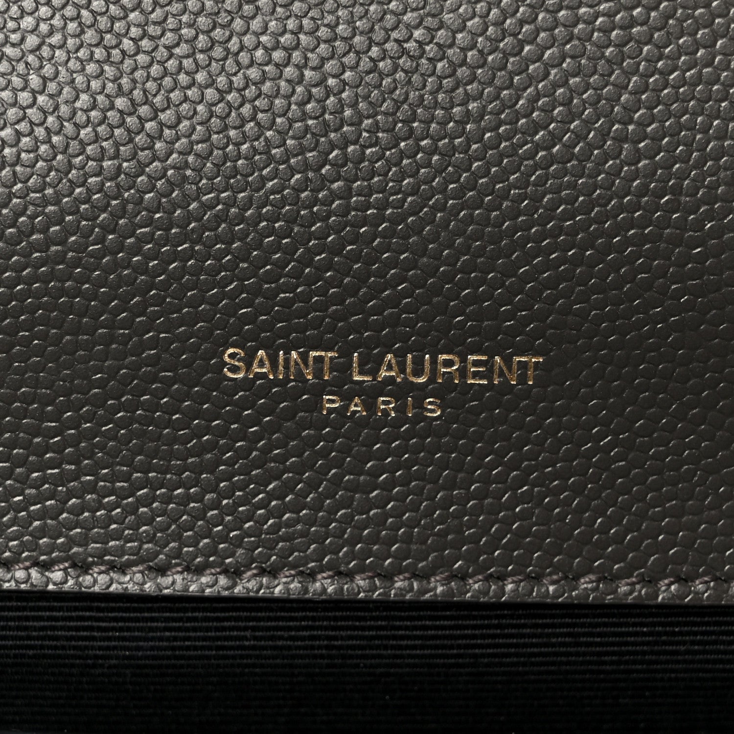 Saint Laurent Grain De Poudre Textured Mixed Matelasse Triquilt Medium Monogram Satchel Pebble 6 of 11