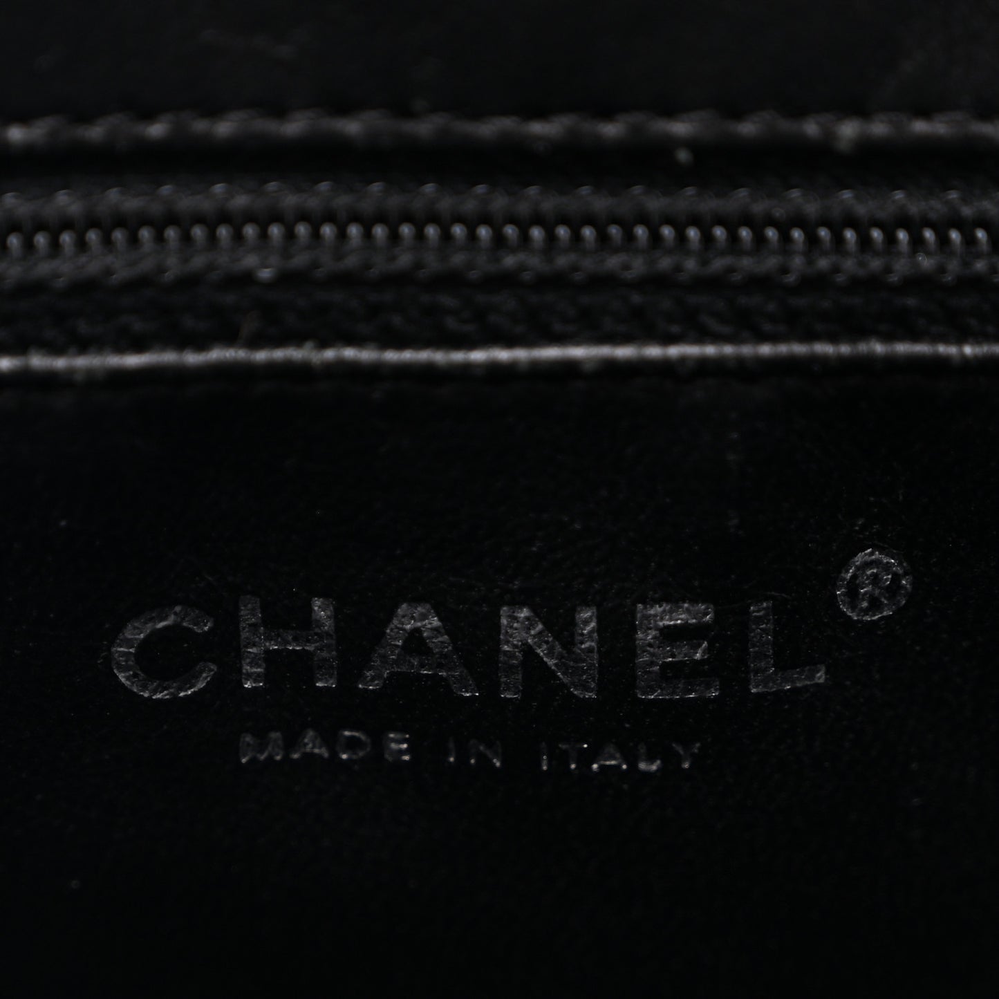Caviar Quilted Timeless Clutch Black