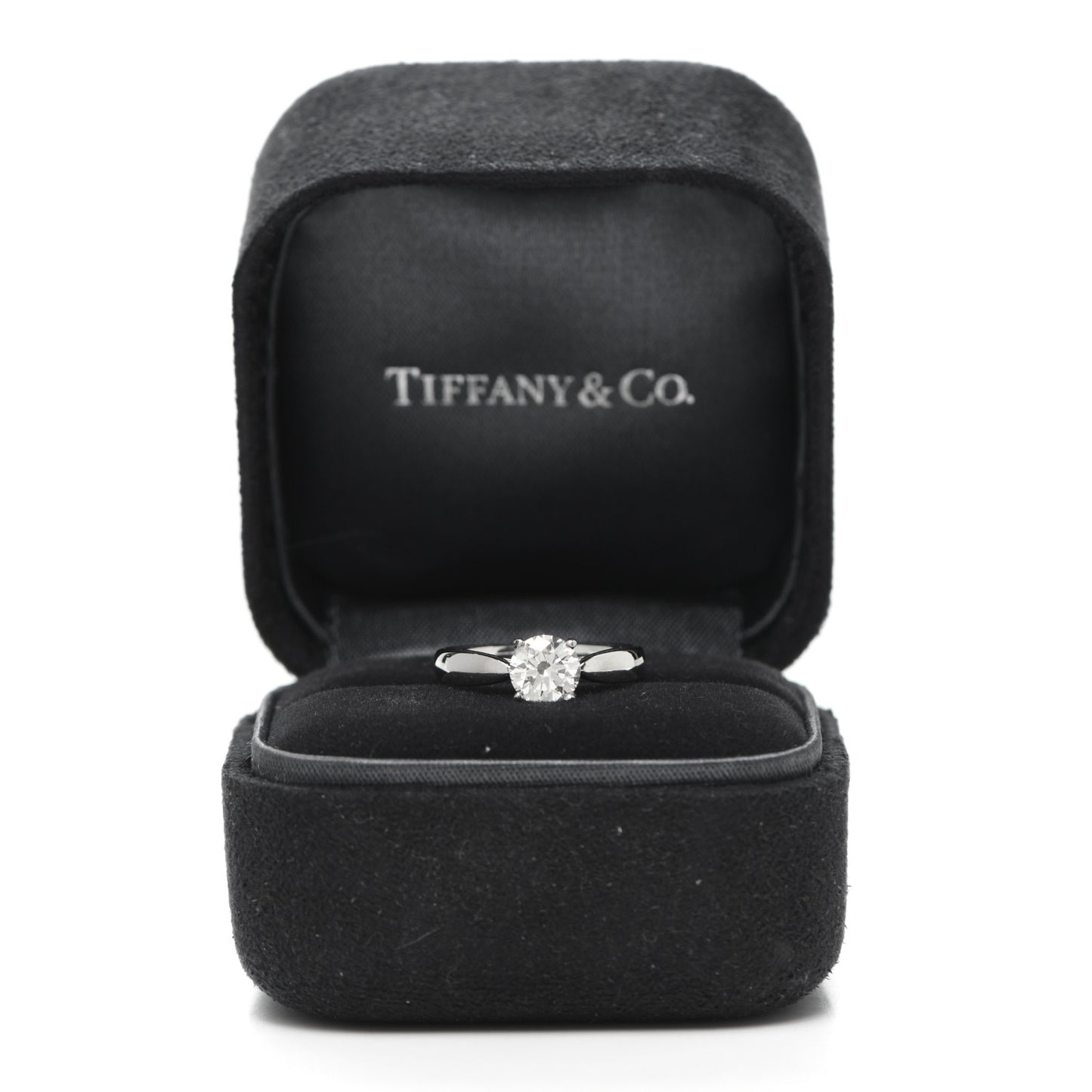 Platinum Diamond .69ct Harmony Solitaire Engagement Ring 44 3