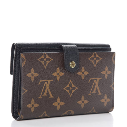 Louis Vuitton Monogram Pallas Compact Wallet Black 3 of 9