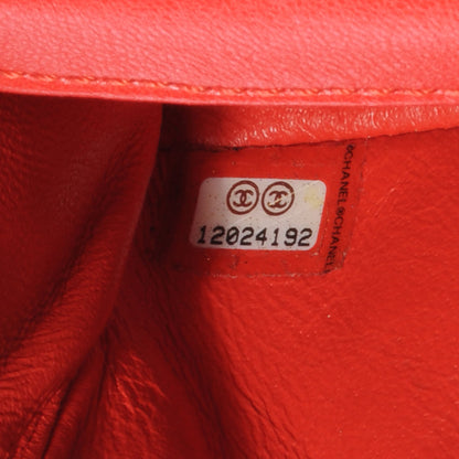 Chanel Patent Quilted 2.55 Ankle Wrist Bag Red 6 of 7
