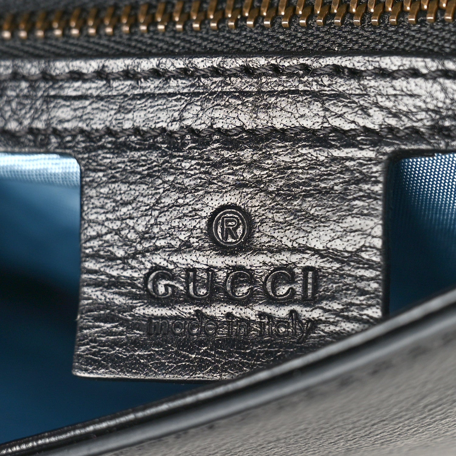 Gucci Calfskin Diagonal GG Medium Thiara Double Envelope Shoulder Bag Emerald Green Black 7 of 11