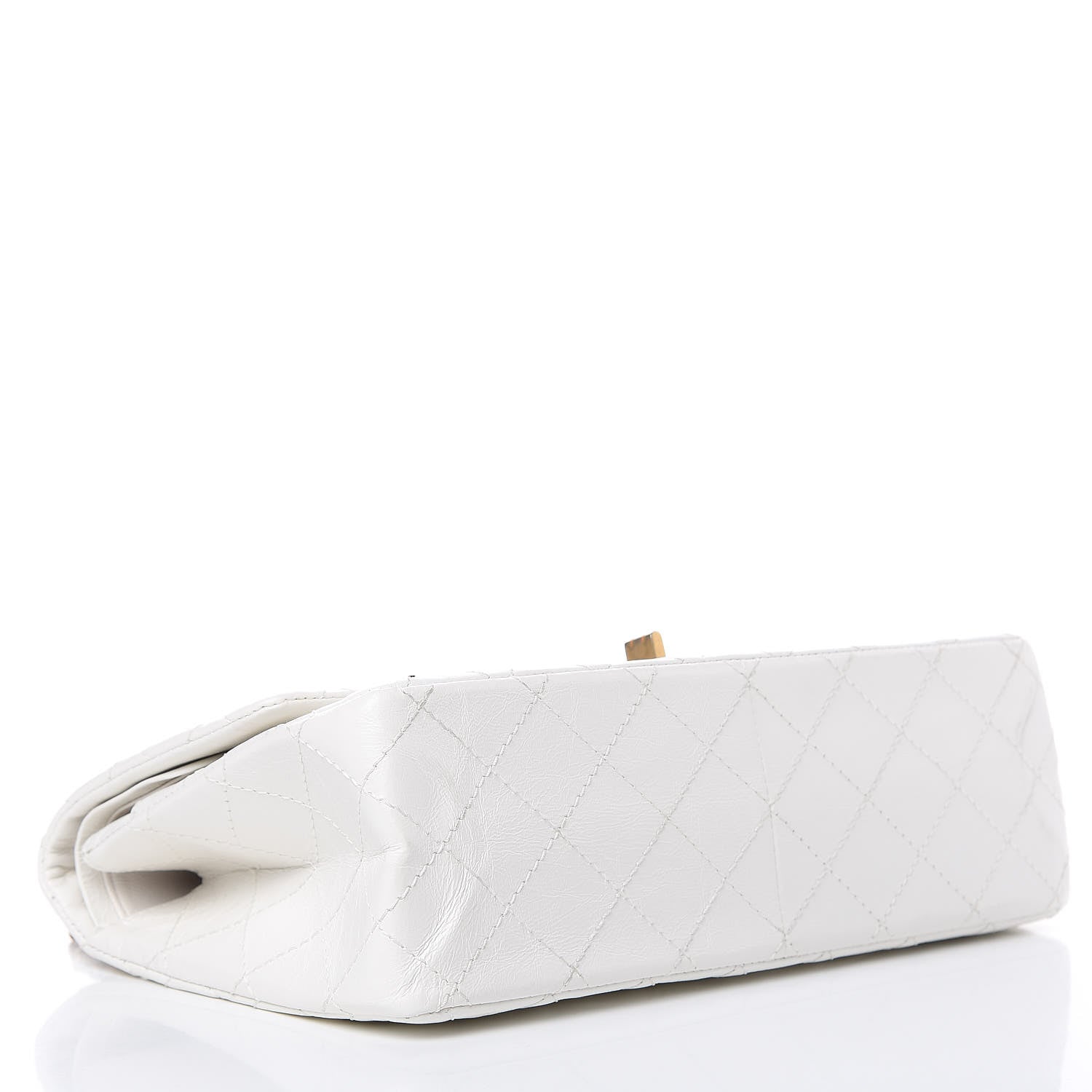 Chanel Aged Calfskin Lucky Charms 2.55 Reissue 226 Flap White 4 of 12