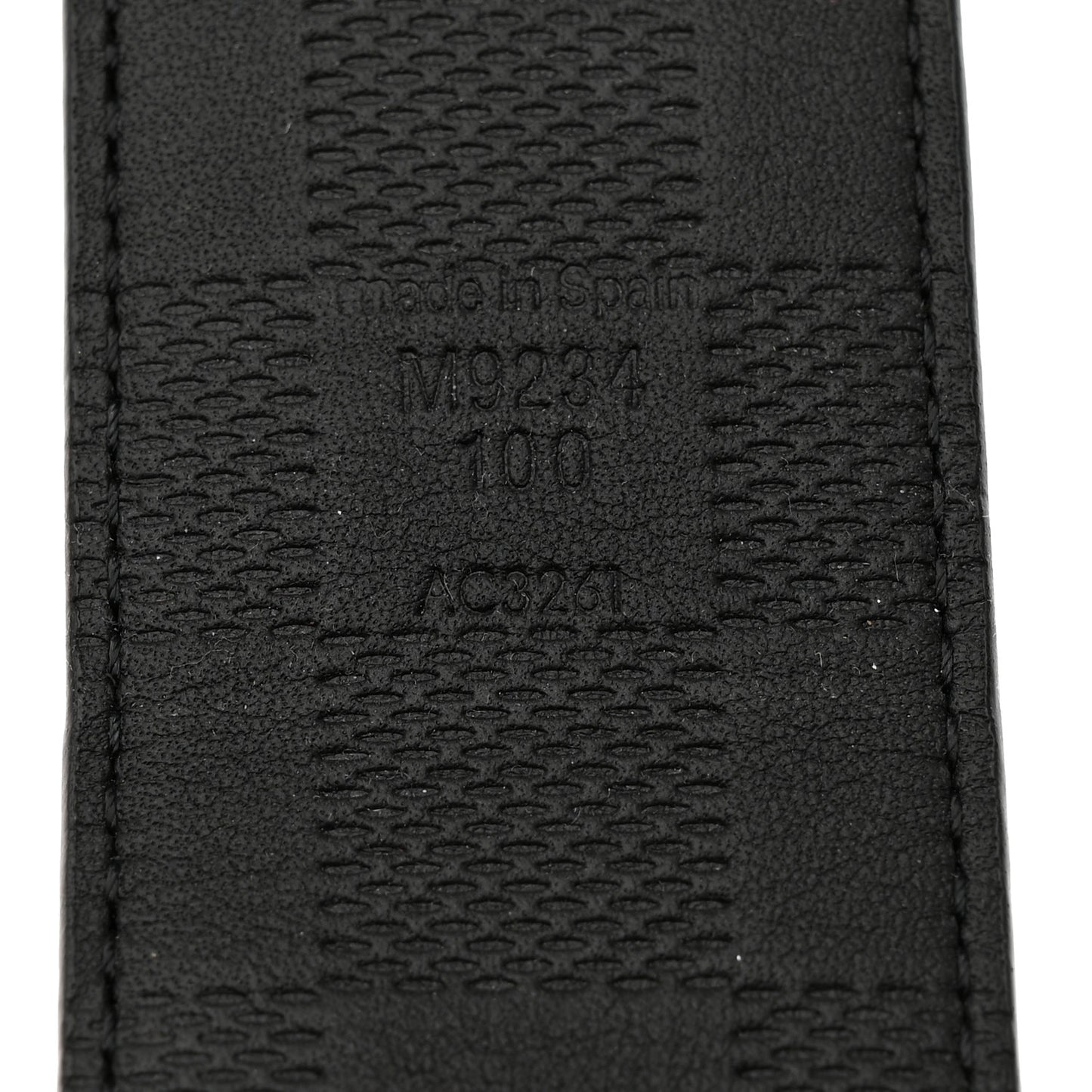 Damier Graphite Infini Neo Inventeur 40mm Reversible Belt 95/38 Black