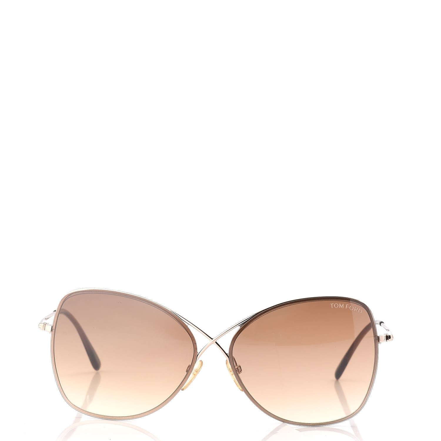 Tom Ford Colette Butterfly Sunglasses TF250 Rose Gold 2 of 10