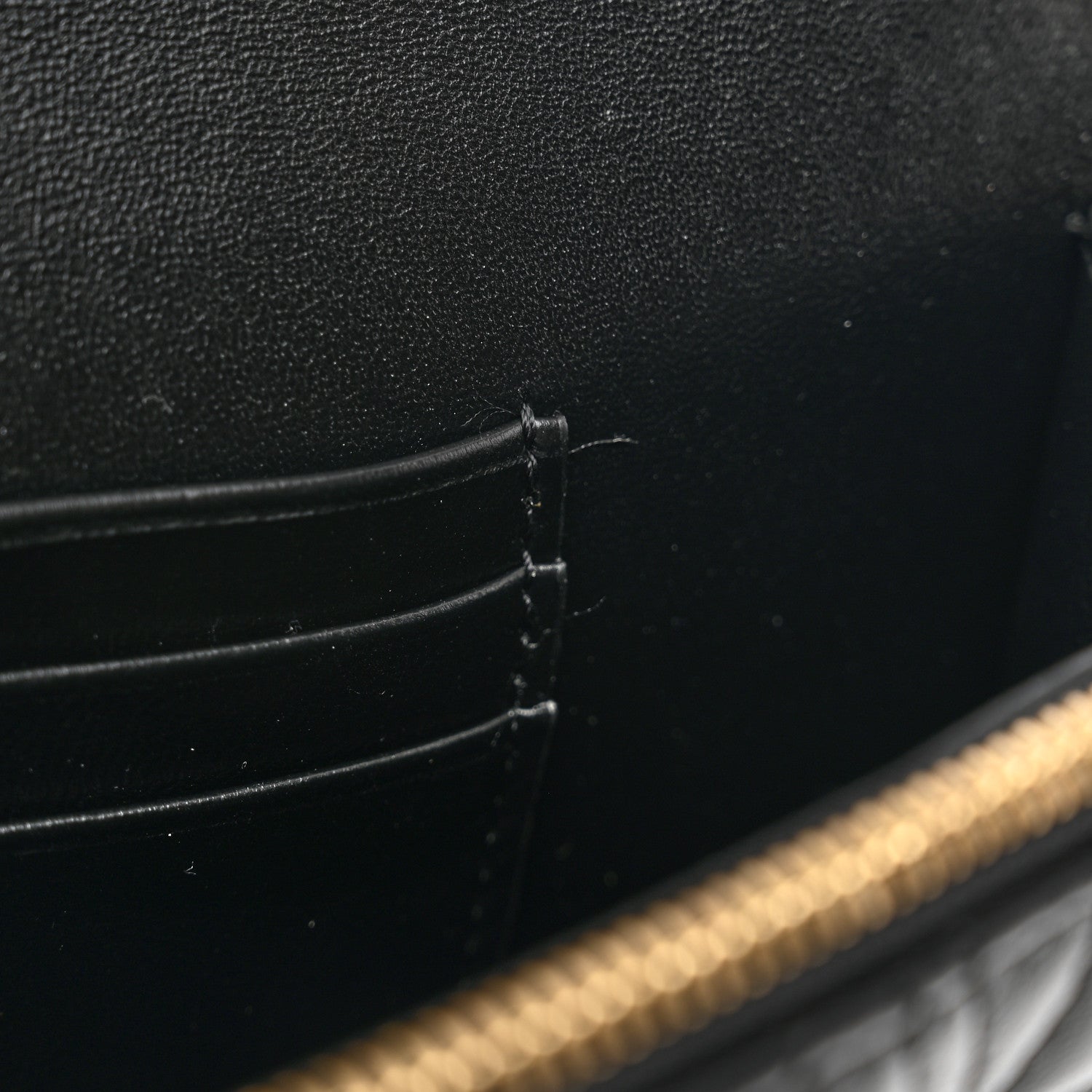 Versace Nappa Quilted Virtus Clutch Bag Black 10 of 10