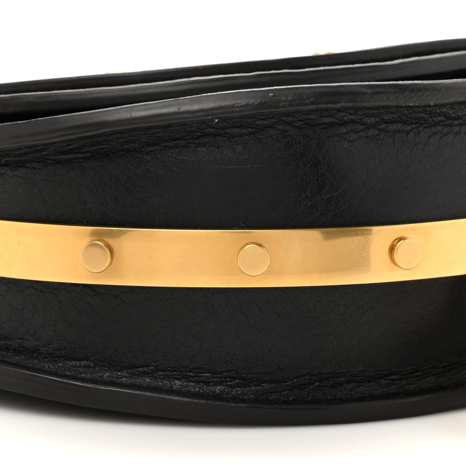 Chloe Calfskin Small Nile Bracelet Minaudiere Bag Black 10 of 12