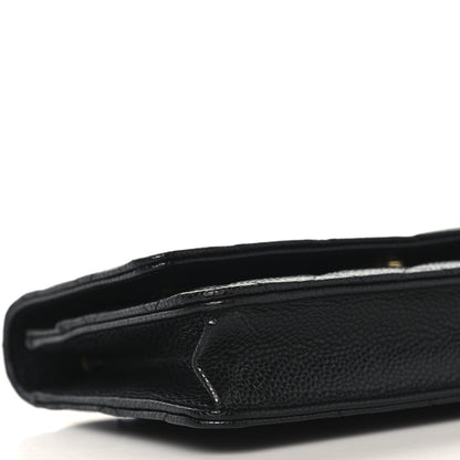 Chanel Caviar Quilted Wallet on Chain WOC Black 9 of 11