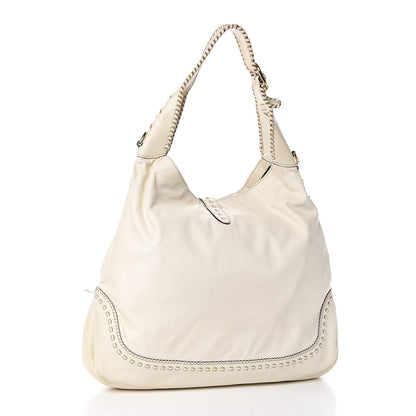 Gucci Calfskin Large New Jackie Hobo Off White 3 of 16