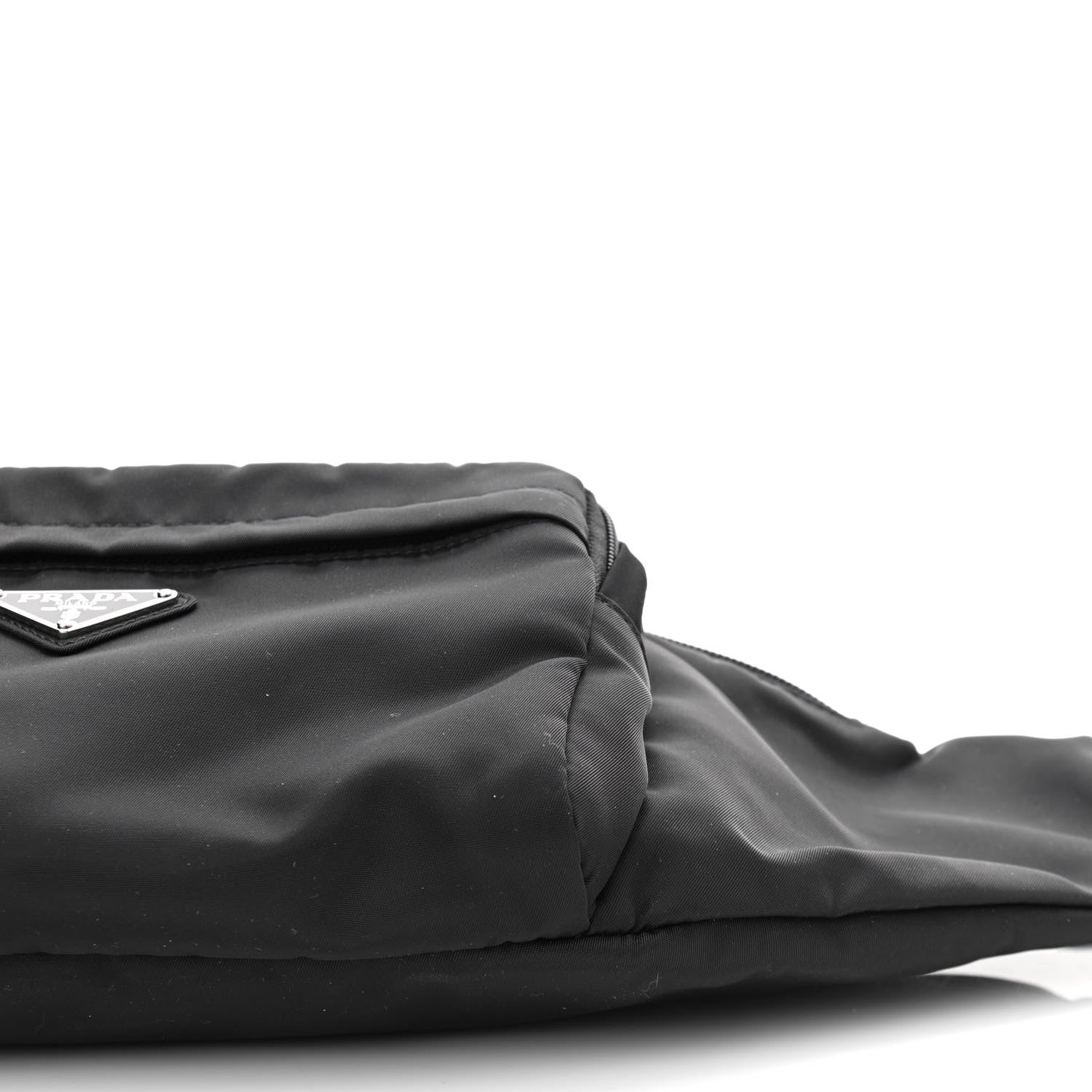 Prada Tessuto Nylon Belt Bag Black 10 of 10