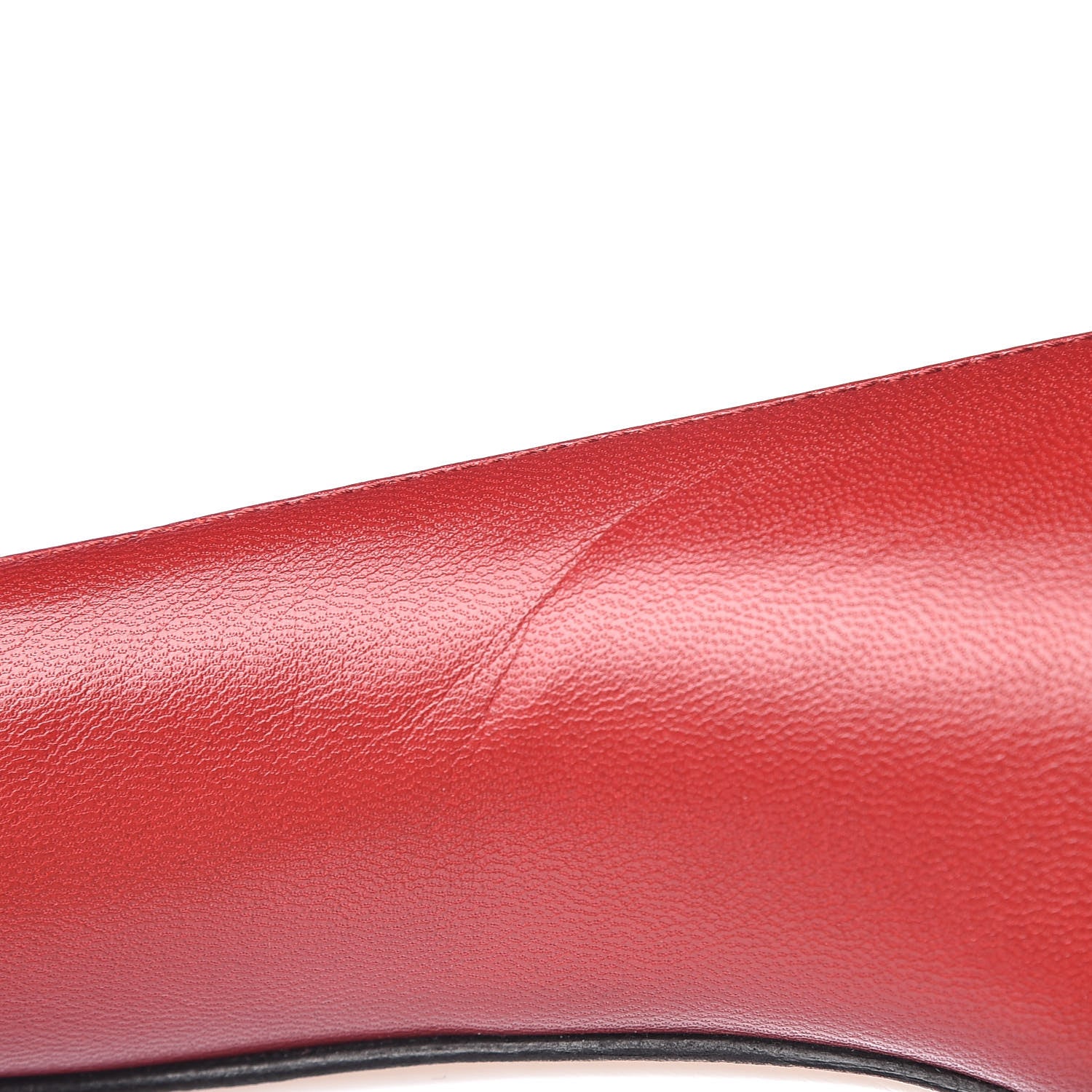 Gucci Malaga Kid Web Bow Ballerina Flats 38.5 Hibiscus Red 8 of 9