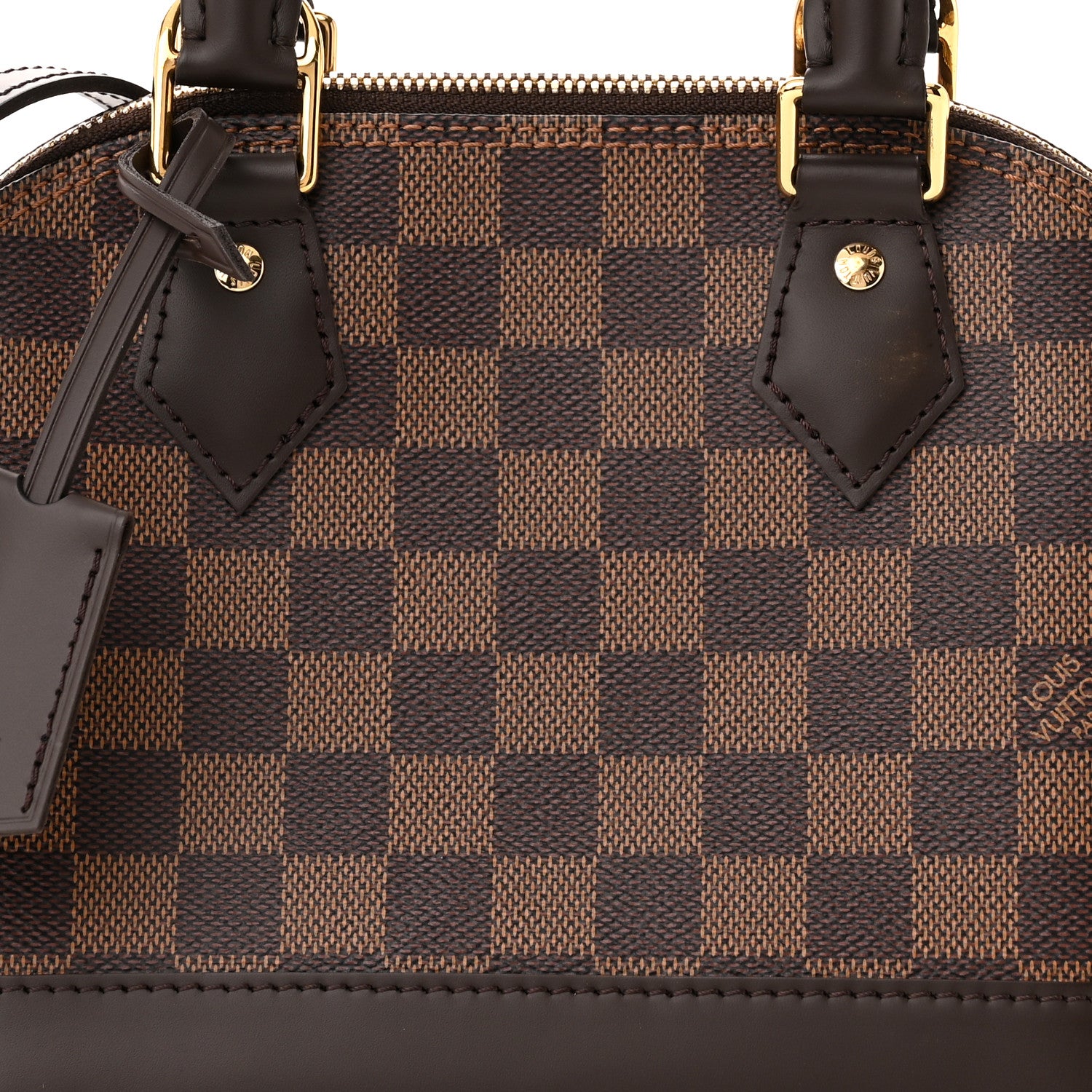 Louis Vuitton Damier Ebene Alma BB 7 of 11