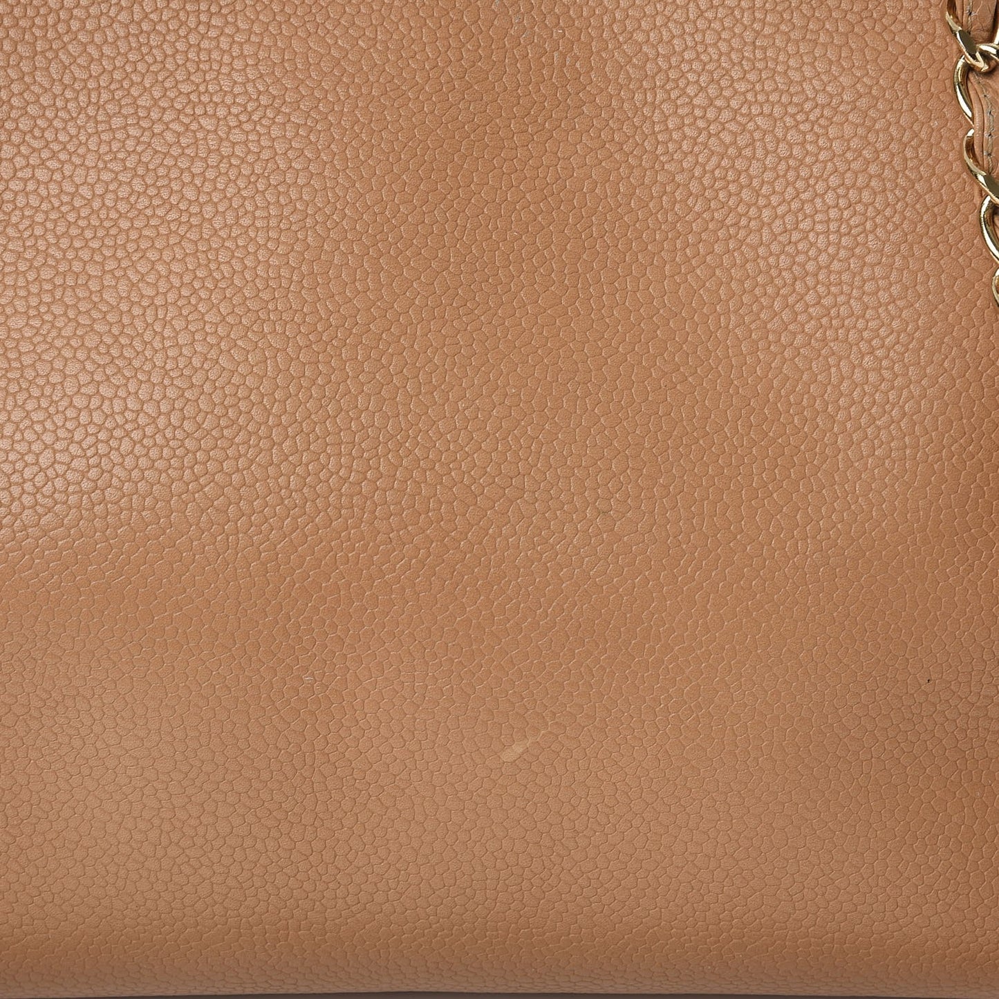 Caviar CC Small Tote Bag Beige