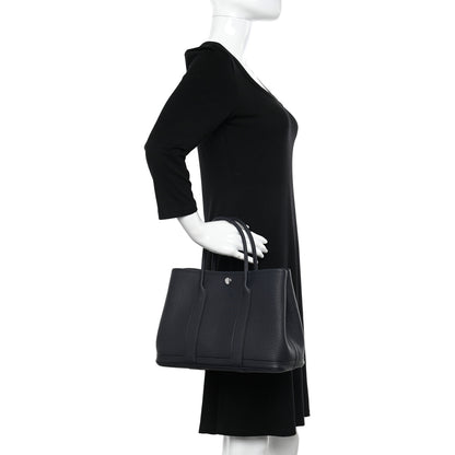 Hermes Negonda Garden Party 30 TPM Bleu Indigo 2 of 11