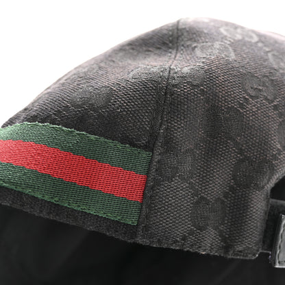 Gucci Monogram Web Baseball Hat L Black 11 of 11