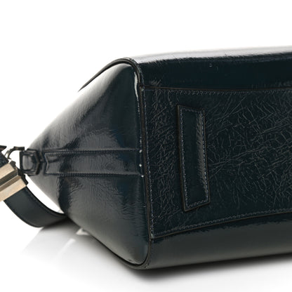 Givenchy Textured Patent Calfskin Small Antigona Storm Blue 8 of 17