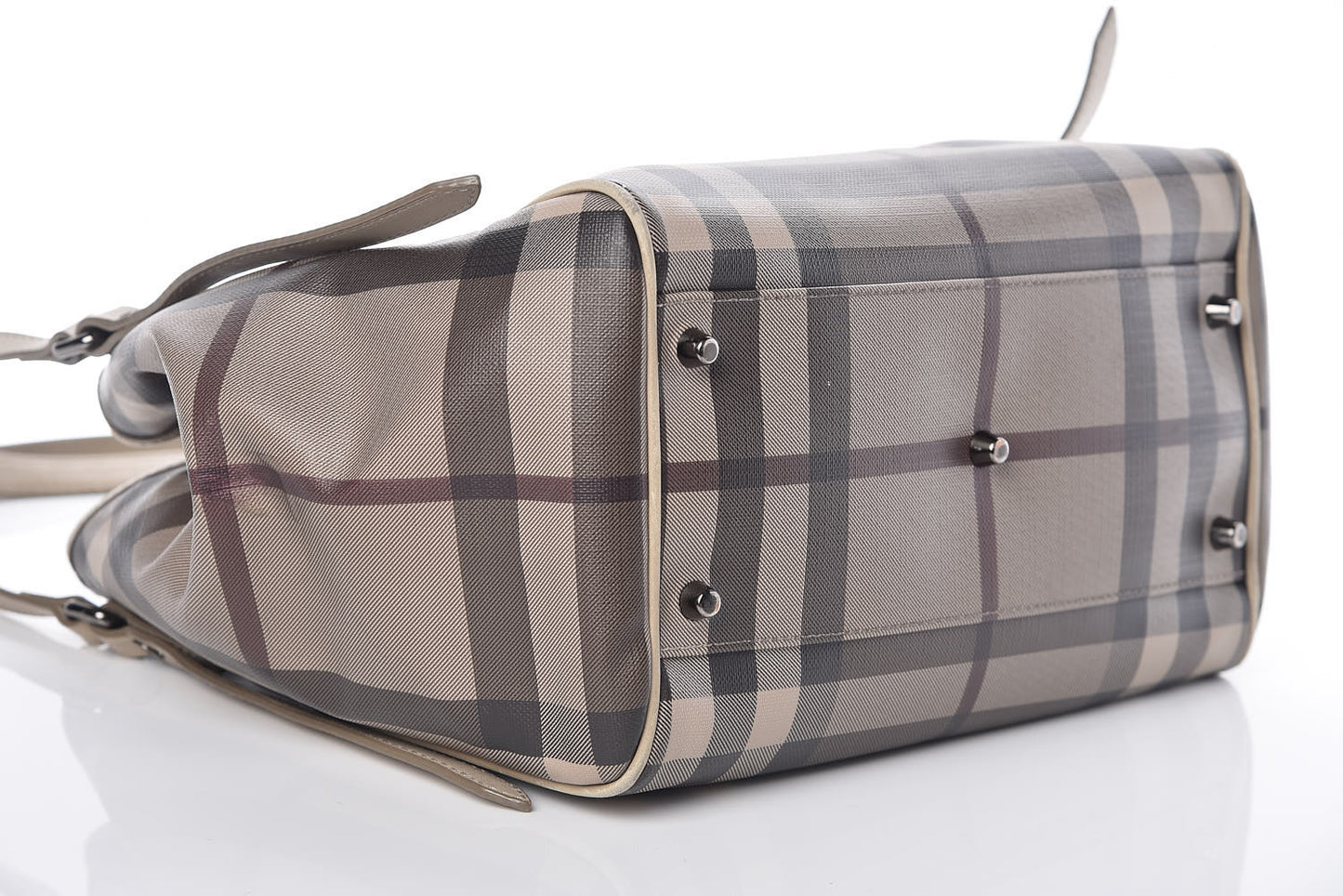 Smoked Check Small Canterbury Tote Trench