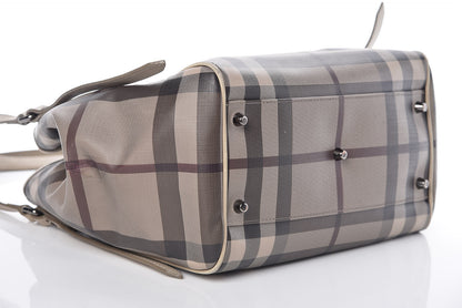 Burberry Smoked Check Small Canterbury Tote Trench 5 of 10