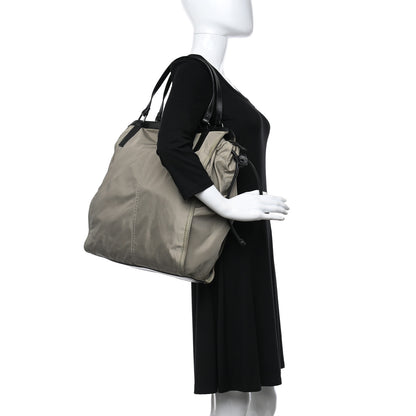 Burberry Nylon Buckleigh Packable Tote Bag Beige 3 of 8