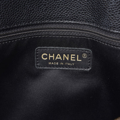 Chanel Caviar Quilted Grand Shopping Tote GST Black 7 of 21